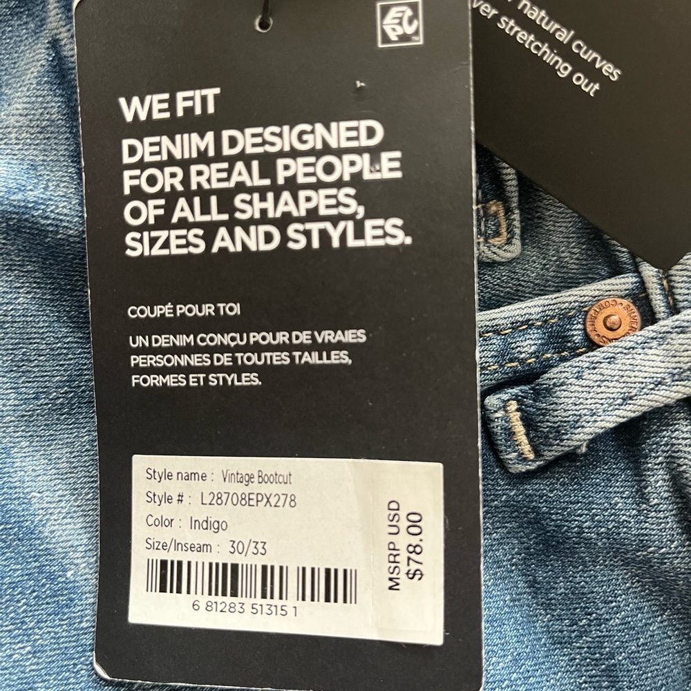 Silver Jeans Blue Straight Leg Classic Denim - Picture 2 of 7